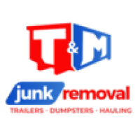 T & M Junk Removal Logo