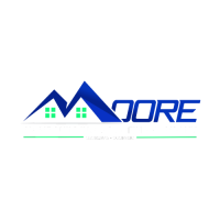 Moore Home Building & Roofing Company Logo