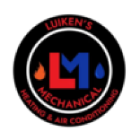 Luikenâ€™s Mechanical Heating & Air Conditioning Logo