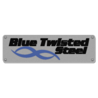Blue Twisted Steel Logo