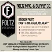 Foltz Manufacturing & Supply Co. Logo