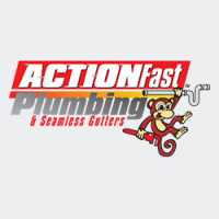 ActionFast Plumbing & Seamless Gutters Logo