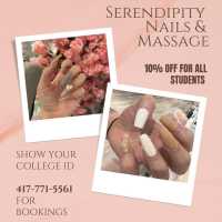 Serendipity Nails and Massage Logo
