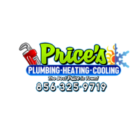 Price's Plumbing, Heating and Cooling Logo