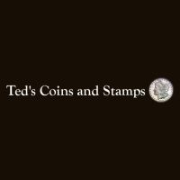 Ted's Coins & Stamps Logo