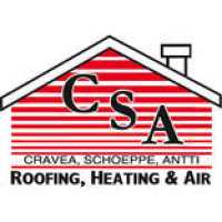 CSA Roofing, Painting, Heating & Air Logo