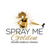 Spray Me Golden Logo