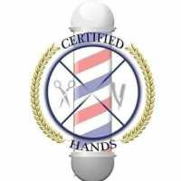 Certified Hands Barbershop & Academy Logo