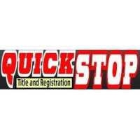 Quick Stop Title and Registration Logo