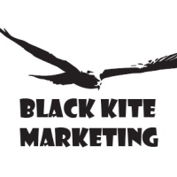 Black Kite Marketing inc. Logo