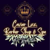 Caviar Lux Barbershop and Spa Logo