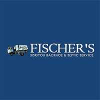 Fischer's Siskiyou Backhoe Logo