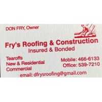 Fry's Roofing & Construction Logo