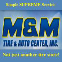 M & M TIRE & AUTO CENTER INC Logo