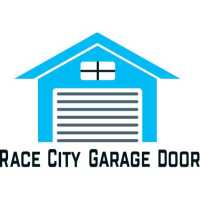 Race City Garage Door Logo