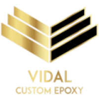 Vidal Custom Epoxy Logo