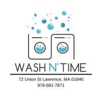 Wash N' Time Laundromat Logo