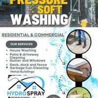 Hydro Spray Pressure Washing Logo