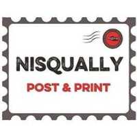 Nisqually Post and Print Logo