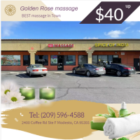 Golden Rose Massage Logo