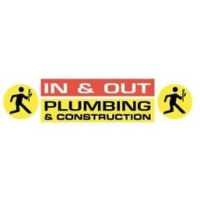 In & Out Plumbing and Construction Logo