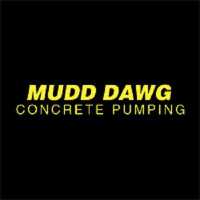 Mudd Dawg Concrete Pumping Logo