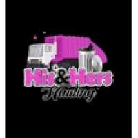 His & Hers Hauling Trash Removal and Cleaning Services Logo
