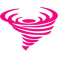 Candy's Pink Tornado Cleaning Service Logo
