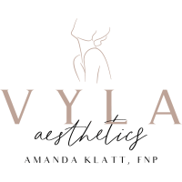 Vyla Aesthetics: Amanda Klatt, FNP Logo