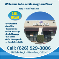 Lake Massage and Wax Spa Logo