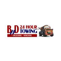 B-N-D 24 Hour Towing Logo
