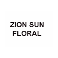 Zion Sun Floral Logo