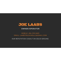 Laabs Excavation Services And Sewer Repair Logo