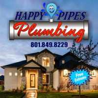 Happy Pipes Plumbing Logo