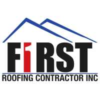 First Roofing Contractor Logo