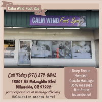 Calm Wind Foot Spa Logo