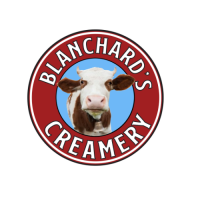 Blanchard's Creamery Homemade Ice Cream and Coffee Shop Logo