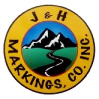 J & H Markings, Co. Logo