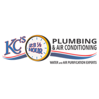 KC's 23 1/2 Hour Plumbing & Air Conditioning Inc. Logo