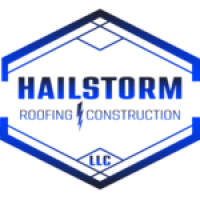 Hailstorm Roofing and Construction Logo