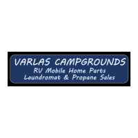 Varlas Campgrounds, RV Mobile Home Parts, Laundromat & Propane Sales Logo