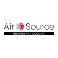 Air Source Heating and Cooling Logo