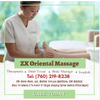 ZX Oriental Massage Logo