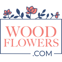 WoodFlowers.com - Decor & Gift Logo