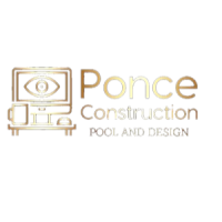 Ponce Construction Pools & Landscaping Logo