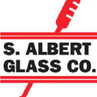 S. Albert Glass Company Logo