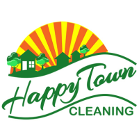 Happy Town Cleaning Logo