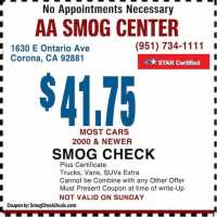 AA Smog Center Logo
