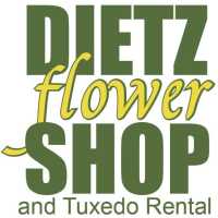 Dietz Flower Shop & Tuxedo Rental Logo
