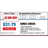 ACE Smog Center 2 Logo